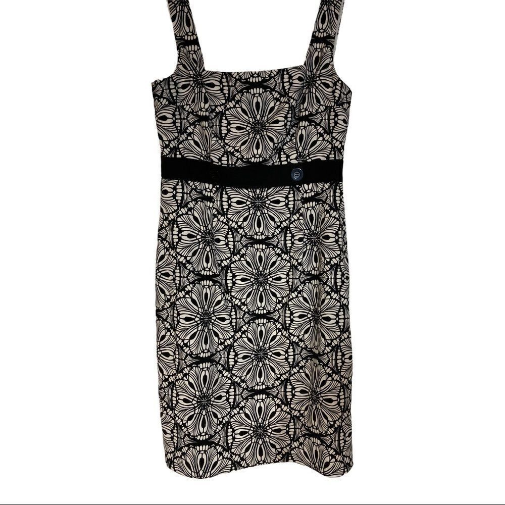 ‎LONDON TIMES, Black&White, Geometric design, dress